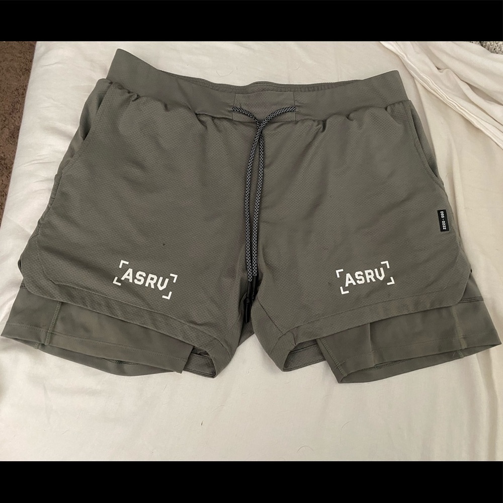 ASRV 0222. Silver-Lite® 5” Liner Short - Sage
XL
